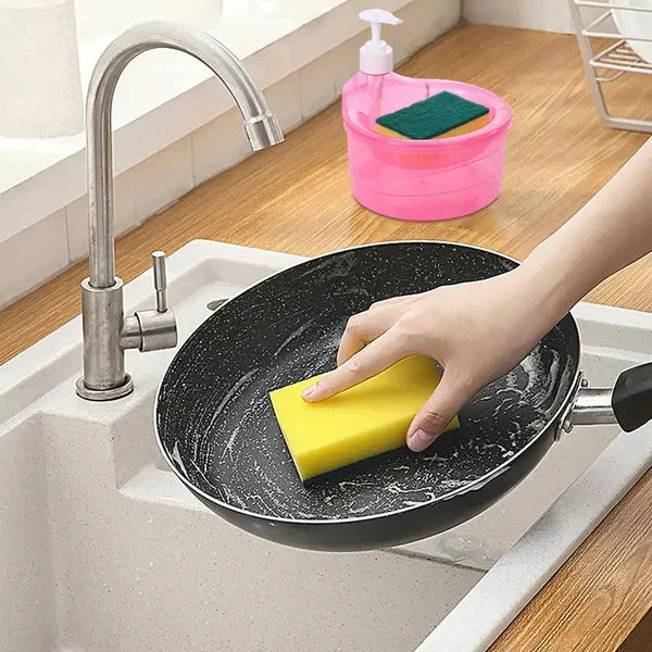 Liquid Soap Dispenser (2 Scotch Brite Inside)