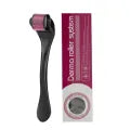 Derma Roller for Face & Beard Growth – Skin Care Microneedle Roller, Anti-Aging, Acne Scar & Hair Regrowth Treatment, and Acne Scars Removal for Men and Women.
