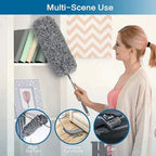 DusterPro - 8 Feet Bendable & Extendable Fan Ceiling Duster (Imported Quality)
