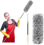 DusterPro - 8 Feet Bendable & Extendable Fan Ceiling Duster (Imported Quality)