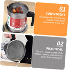 Stainless Steel Oil Stainer Pot - Imported Quality