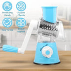 3 in 1 Manual Rotary Vegetable Drum Cutter