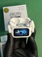A9 Pro Touch Screen LED-ANC Airpods With Case - ( IMPORTED STOCK! )