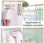 Unique wardrobe organizer (9 hole hanger)