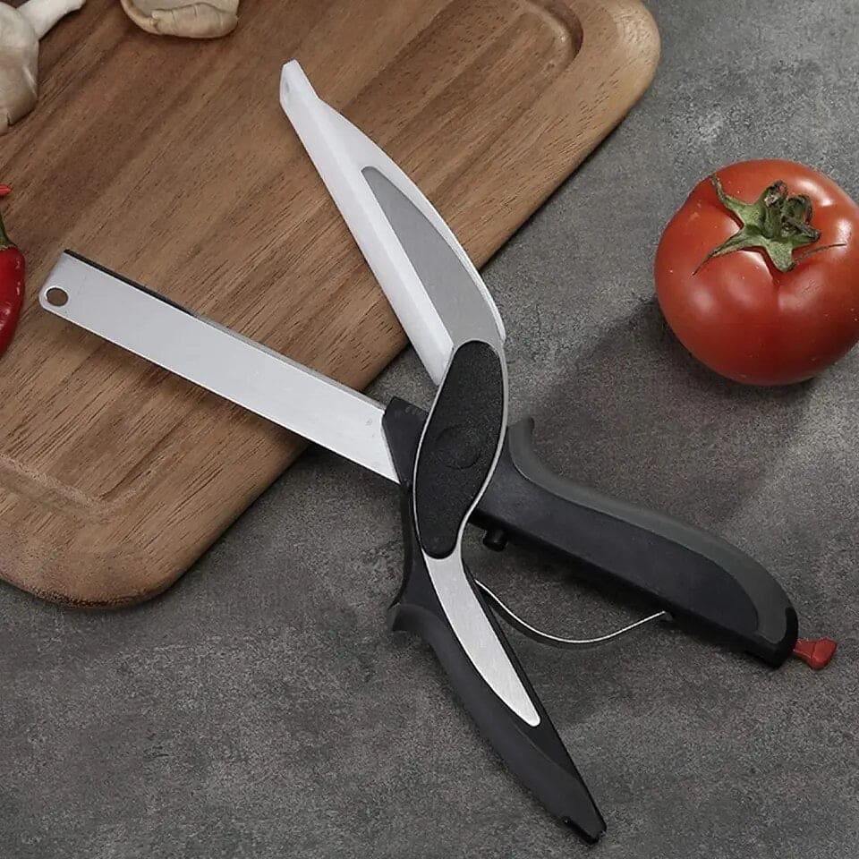 Kitchen clever cutter 2 in 1 - Imported Quality