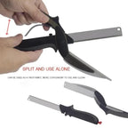 Kitchen clever cutter 2 in 1 - Imported Quality
